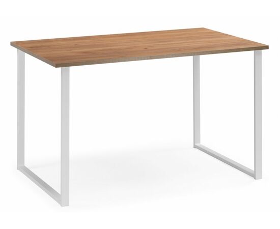 Стол деревянный Лиман 120 x 80 дуб крафт золотой / белый матовый | Интернет магазин мебели и декора LifeDekor