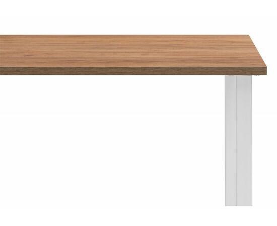 Стол деревянный Лиман 120 x 80 дуб крафт золотой / белый матовый, изображение 4 | Интернет магазин мебели и декора LifeDekor