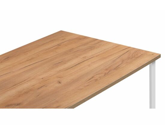 Стол деревянный Лиман 120 x 80 дуб крафт золотой / белый матовый, изображение 5 | Интернет магазин мебели и декора LifeDekor