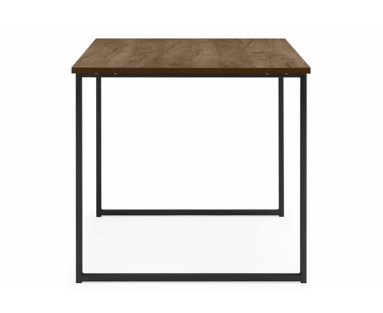 Стол деревянный Лиман 140 х 80 дуб крафт табачный / черный матовый, изображение 6 | Интернет магазин мебели и декора LifeDekor