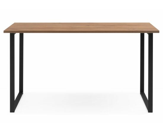 Стол деревянный Лиман 140 х 80 дуб крафт золотой / черный матовый, изображение 2 | Интернет магазин мебели и декора LifeDekor