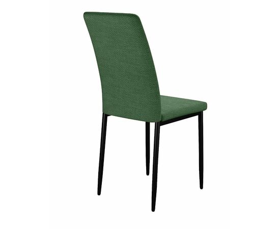 Стул DikLine 272 SB1 зеленый, ножки черные, изображение 2 | Интернет магазин мебели и декора LifeDekor