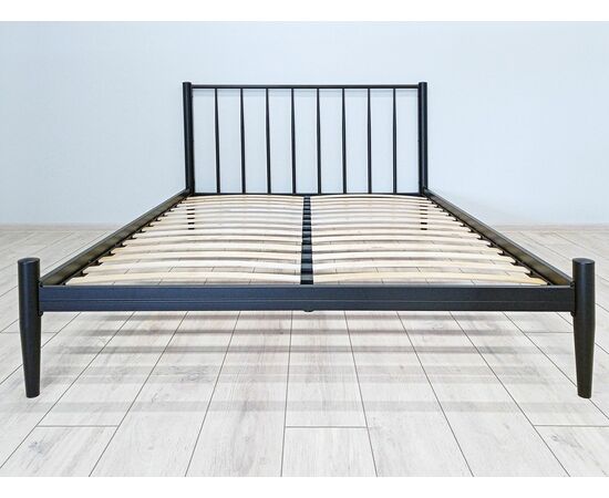 Кровать КМД 26 Бриз 160 черный, изображение 6 | Интернет магазин мебели и декора LifeDekor