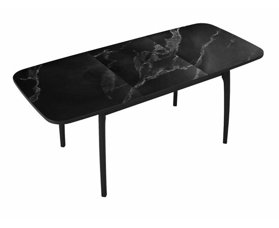 Стол DikLine MK15 Керамика Черный мрамор/подстолье черное/опоры черные, изображение 11 | Интернет магазин мебели и декора LifeDekor