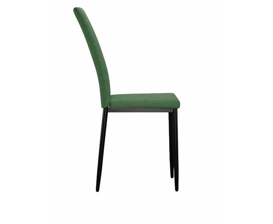 Стул DikLine 272 SB1 зеленый, ножки черные, изображение 3 | Интернет магазин мебели и декора LifeDekor