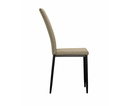 Стул DikLine 272 SB4 бежевый, ножки черные, изображение 3 | Интернет магазин мебели и декора LifeDekor