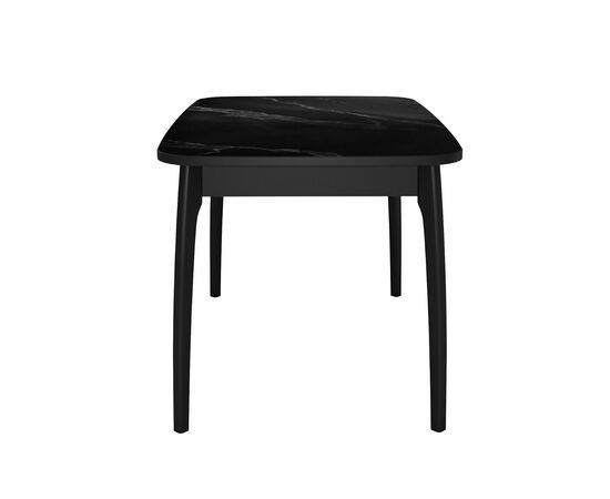 Стол DikLine MK15 Керамика Черный мрамор/подстолье черное/опоры черные, изображение 5 | Интернет магазин мебели и декора LifeDekor