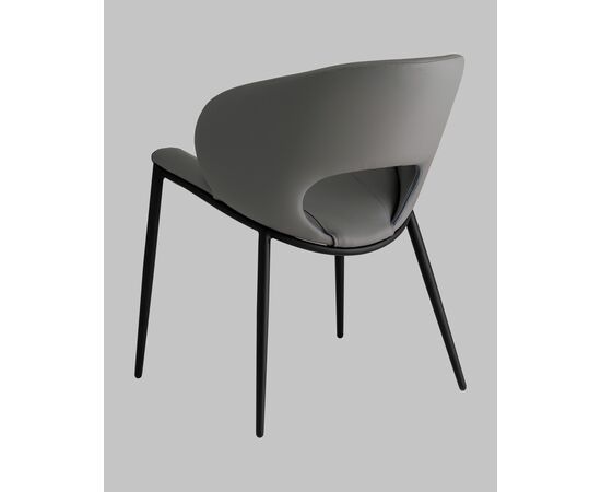 Стул Вивьен экокожа серый, изображение 6 | Интернет магазин мебели и декора LifeDekor