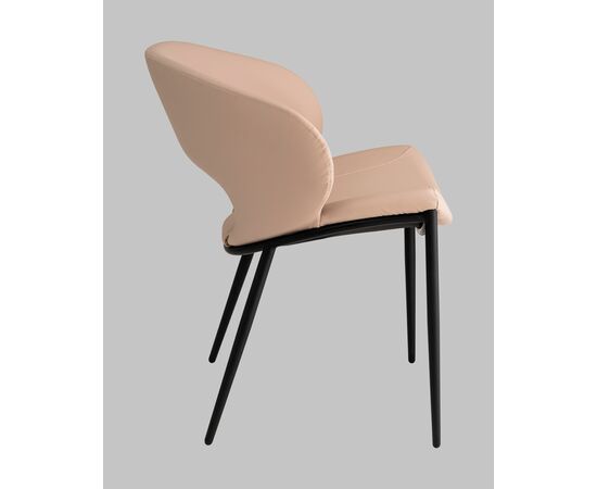 Стул Вивьен экокожа светло-бежевый, изображение 4 | Интернет магазин мебели и декора LifeDekor