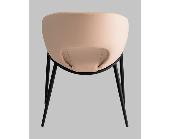 Стул Вивьен экокожа светло-бежевый, изображение 5 | Интернет магазин мебели и декора LifeDekor