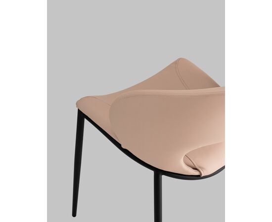 Стул Вивьен экокожа светло-бежевый, изображение 7 | Интернет магазин мебели и декора LifeDekor