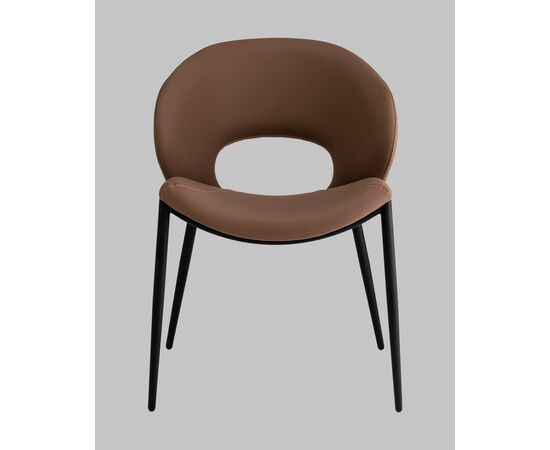 Стул Вивьен экокожа светло-коричневый, изображение 3 | Интернет магазин мебели и декора LifeDekor