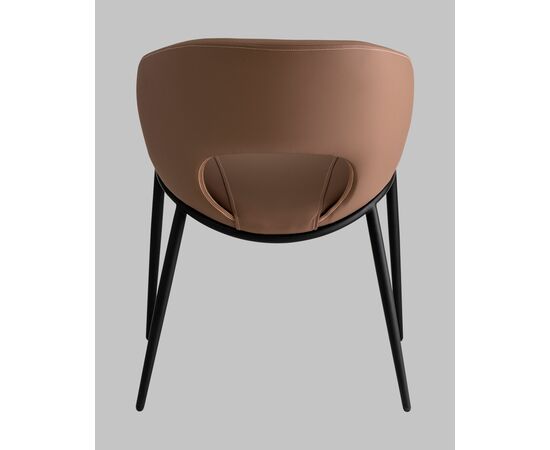 Стул Вивьен экокожа светло-коричневый, изображение 5 | Интернет магазин мебели и декора LifeDekor