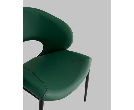 Стул Вивьен экокожа зеленый, изображение 8 | Интернет магазин мебели и декора LifeDekor