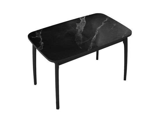 Стол DikLine MK15 Керамика Черный мрамор/подстолье черное/опоры черные, изображение 14 | Интернет магазин мебели и декора LifeDekor