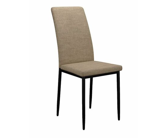 Стул DikLine 272 SB4 бежевый, ножки черные | Интернет магазин мебели и декора LifeDekor