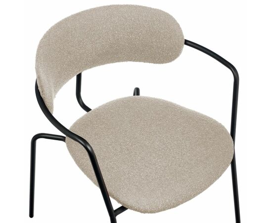 Комплект из 2-х стульев Ant букле латте, изображение 6 | Интернет магазин мебели и декора LifeDekor