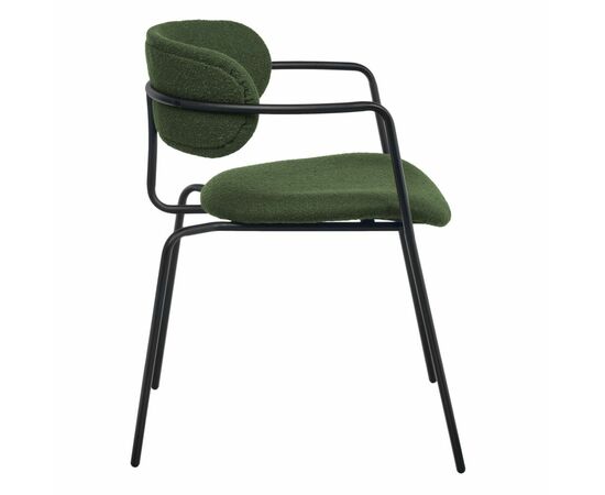 Комплект из 2-х стульев Ant букле зелёный, изображение 4 | Интернет магазин мебели и декора LifeDekor