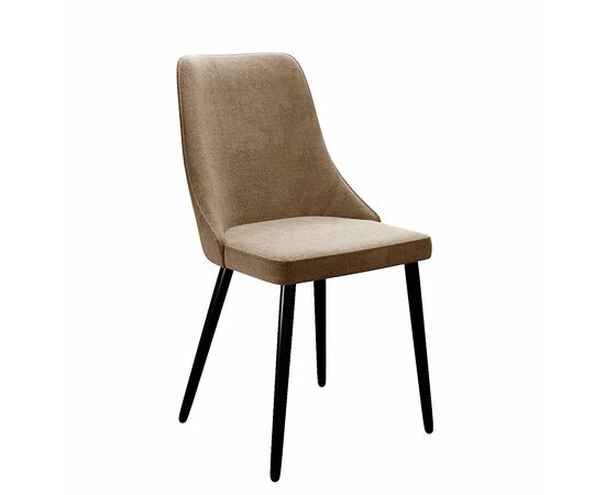 Стул DikLine 286 TW05 капучино, ножки черные | Интернет магазин мебели и декора LifeDekor