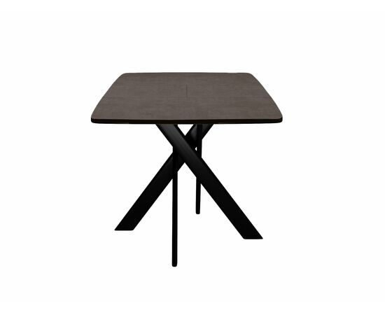 Стол DikLine DB110 Хромикс бронза/опоры черные, изображение 3 | Интернет магазин мебели и декора LifeDekor