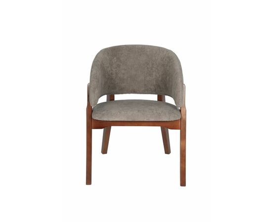 Кресло Милана (средний тон / ткань Т4 - т.бежевый), изображение 3 | Интернет магазин мебели и декора LifeDekor