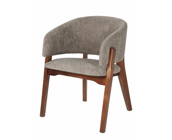 Кресло Милана (средний тон / ткань Т4 - т.бежевый), изображение 4 | Интернет магазин мебели и декора LifeDekor