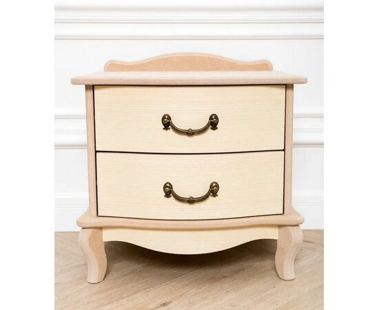 Тумбочка прикроватная "Джульетта" 2 ящ. (без покраски) Вис, изображение 3 | Интернет магазин мебели и декора LifeDekor