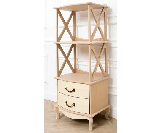 Этажерка "Джульетта"-2 (без покраски ) Вис | Интернет магазин мебели и декора LifeDekor