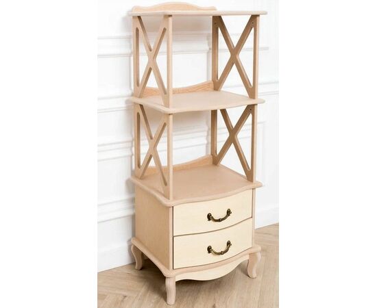 Этажерка "Джульетта"-2 (без покраски ) Вис, изображение 4 | Интернет магазин мебели и декора LifeDekor