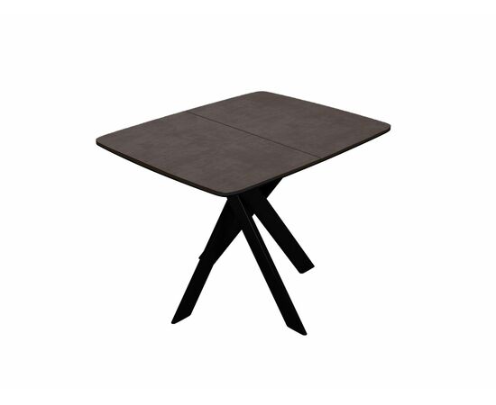 Стол DikLine DB110 Хромикс бронза/опоры черные, изображение 6 | Интернет магазин мебели и декора LifeDekor