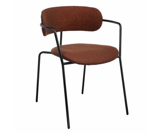 Комплект из 2-х стульев Ant букле терракотовый, изображение 2 | Интернет магазин мебели и декора LifeDekor