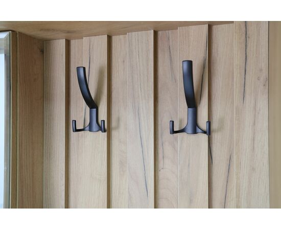 Прихожая Стефани 1, Дуб Крафт Золотой / Софт Белый, изображение 5 | Интернет магазин мебели и декора LifeDekor