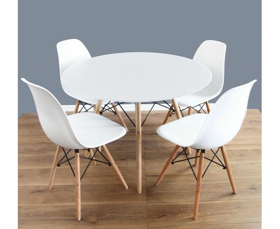 Стол EAMES белый D100, изображение 7 | Интернет магазин мебели и декора LifeDekor