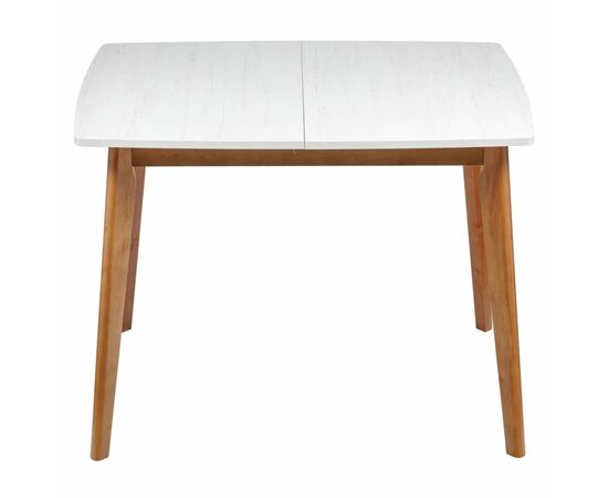 Стол Oslo раскладной 100-130x70x76см, Сосна Рандерс, орех миланский, изображение 2 | Интернет магазин мебели и декора LifeDekor