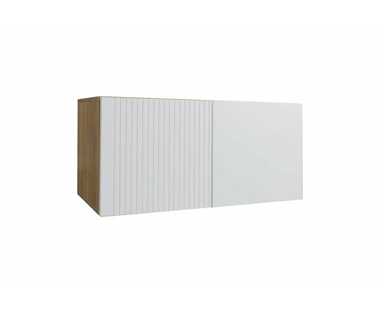 Антресоль Стефани 1.1, Дуб Крафт Золотой / Софт Белый, изображение 3 | Интернет магазин мебели и декора LifeDekor