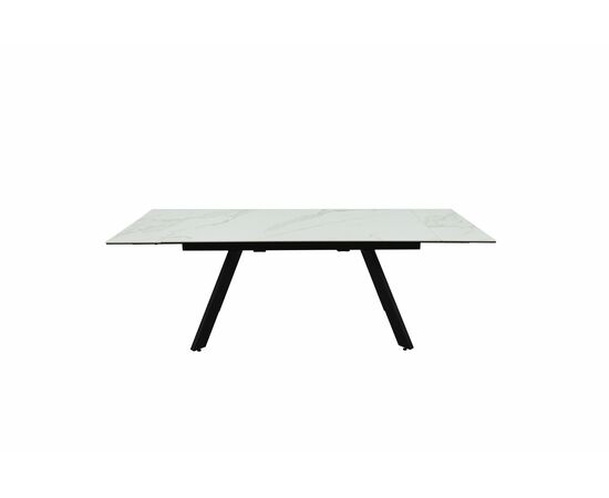 Стол Монако NEW, Керамогранит, Черный матовый муар/Greys white, изображение 6 | Интернет магазин мебели и декора LifeDekor