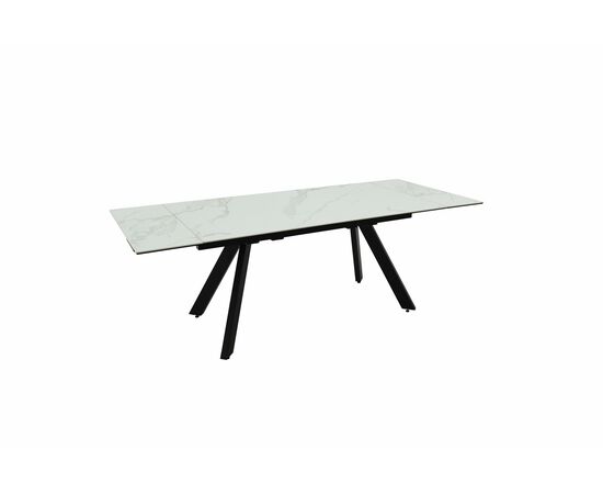 Стол Монако NEW, Керамогранит, Черный матовый муар/Greys white, изображение 2 | Интернет магазин мебели и декора LifeDekor