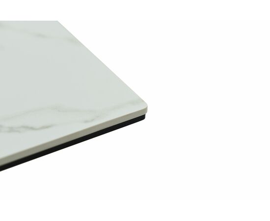 Стол Монако NEW, Керамогранит, Черный матовый муар/Greys white, изображение 3 | Интернет магазин мебели и декора LifeDekor