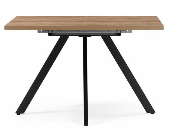 Стол деревянный Keon T32 116(155,5)х77 раздвижной дуб табачный / черный, изображение 2 | Интернет магазин мебели и декора LifeDekor