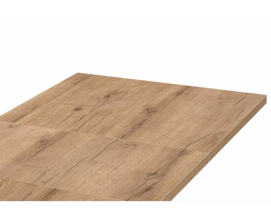 Стол деревянный Keon T32 116(155,5)х77 раздвижной дуб табачный / черный, изображение 7 | Интернет магазин мебели и декора LifeDekor