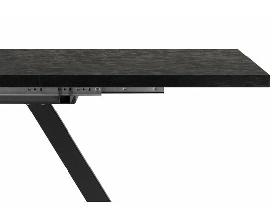 Стол деревянный Keon T32 116(155,5)х77 раздвижной малави / серый, изображение 5 | Интернет магазин мебели и декора LifeDekor