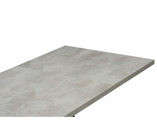 Стол деревянный Keon T32 116(155,5)х77 раздвижной цемент / черный, изображение 7 | Интернет магазин мебели и декора LifeDekor