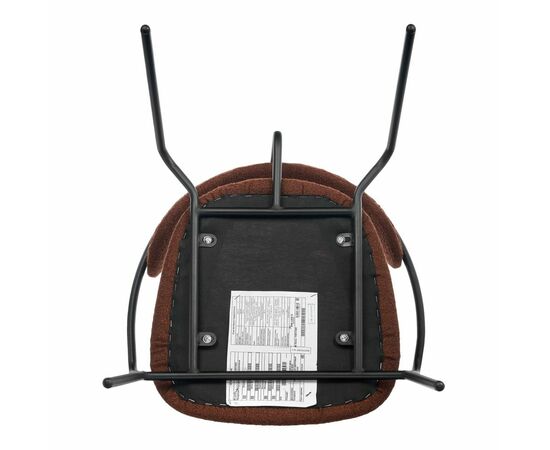 Комплект из 2-х стульев Ant букле терракотовый, изображение 11 | Интернет магазин мебели и декора LifeDekor