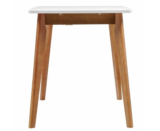 Стол Oslo раскладной 100-130x70x76см, Сосна Рандерс, орех миланский, изображение 5 | Интернет магазин мебели и декора LifeDekor