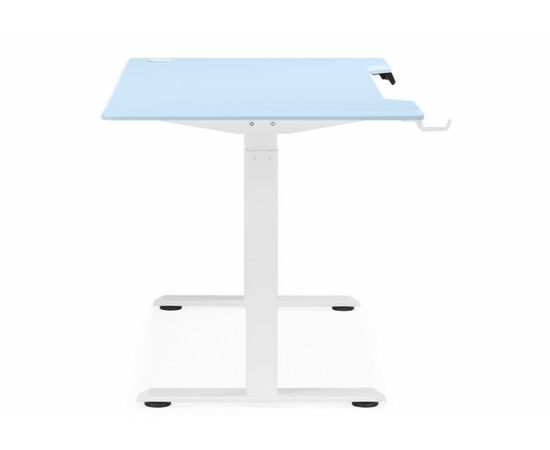 Компьютерный стол Маркос 120х75 голубой / белый, изображение 5 | Интернет магазин мебели и декора LifeDekor
