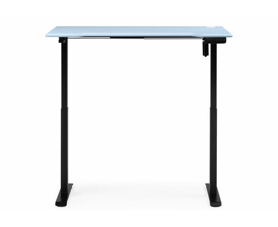 Компьютерный стол Маркос 120х75 голубой / черный, изображение 4 | Интернет магазин мебели и декора LifeDekor