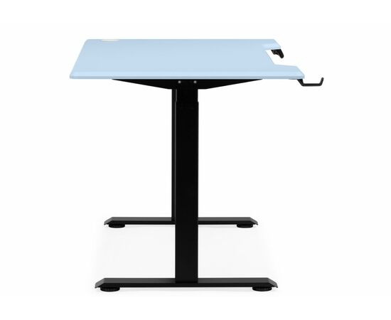 Компьютерный стол Маркос 120х75 голубой / черный, изображение 5 | Интернет магазин мебели и декора LifeDekor