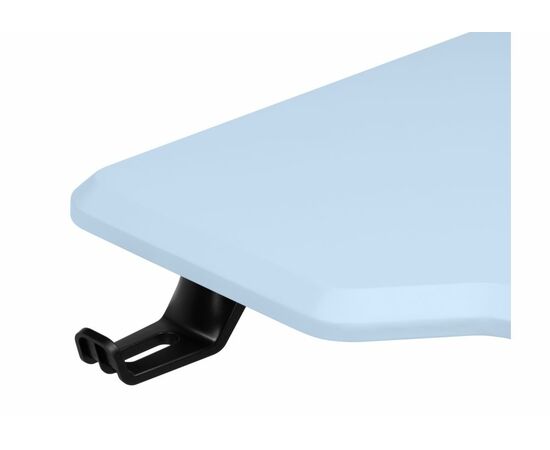 Компьютерный стол Маркос 120х75 голубой / черный, изображение 10 | Интернет магазин мебели и декора LifeDekor