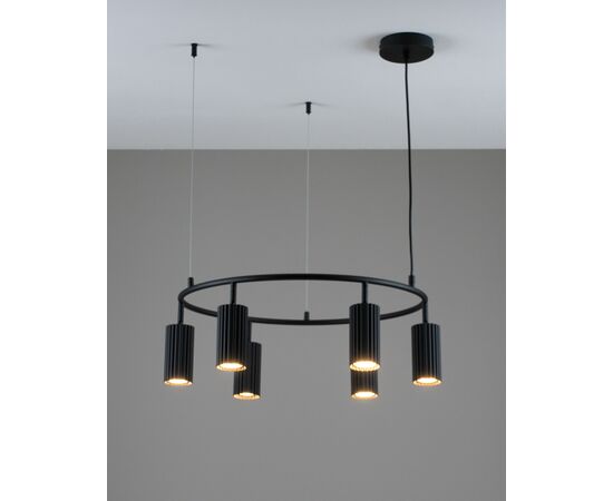 Люстра подвесная Moderli V11601-6P Cora, изображение 10 | Интернет магазин мебели и декора LifeDekor