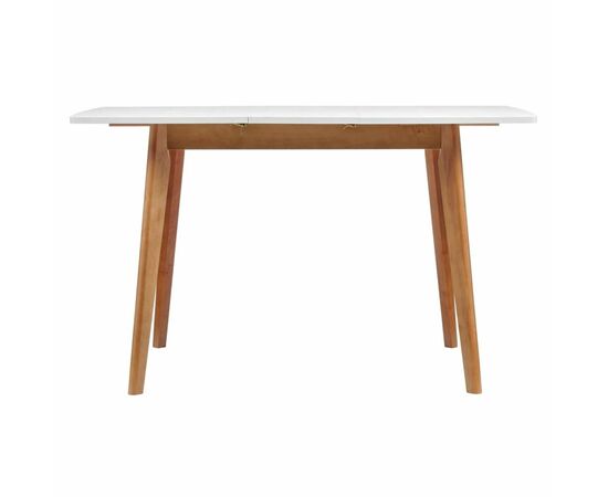 Стол Oslo раскладной 100-130x70x76см, Сосна Рандерс, орех миланский, изображение 7 | Интернет магазин мебели и декора LifeDekor